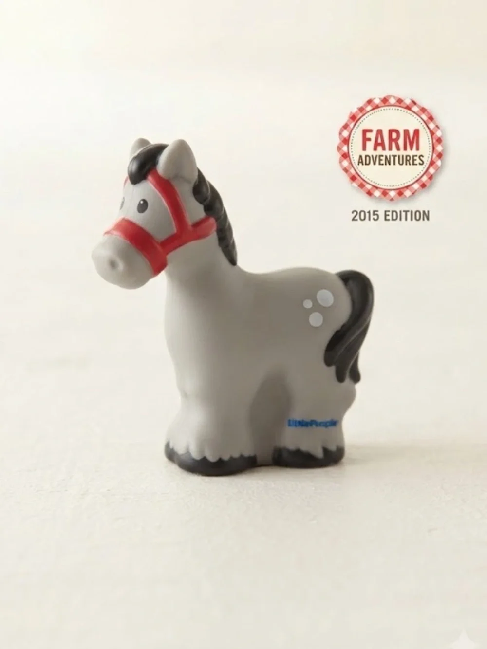 Fisher-Price Little People Grey Horse 2015 Farm Barn Animal Replacement Figure